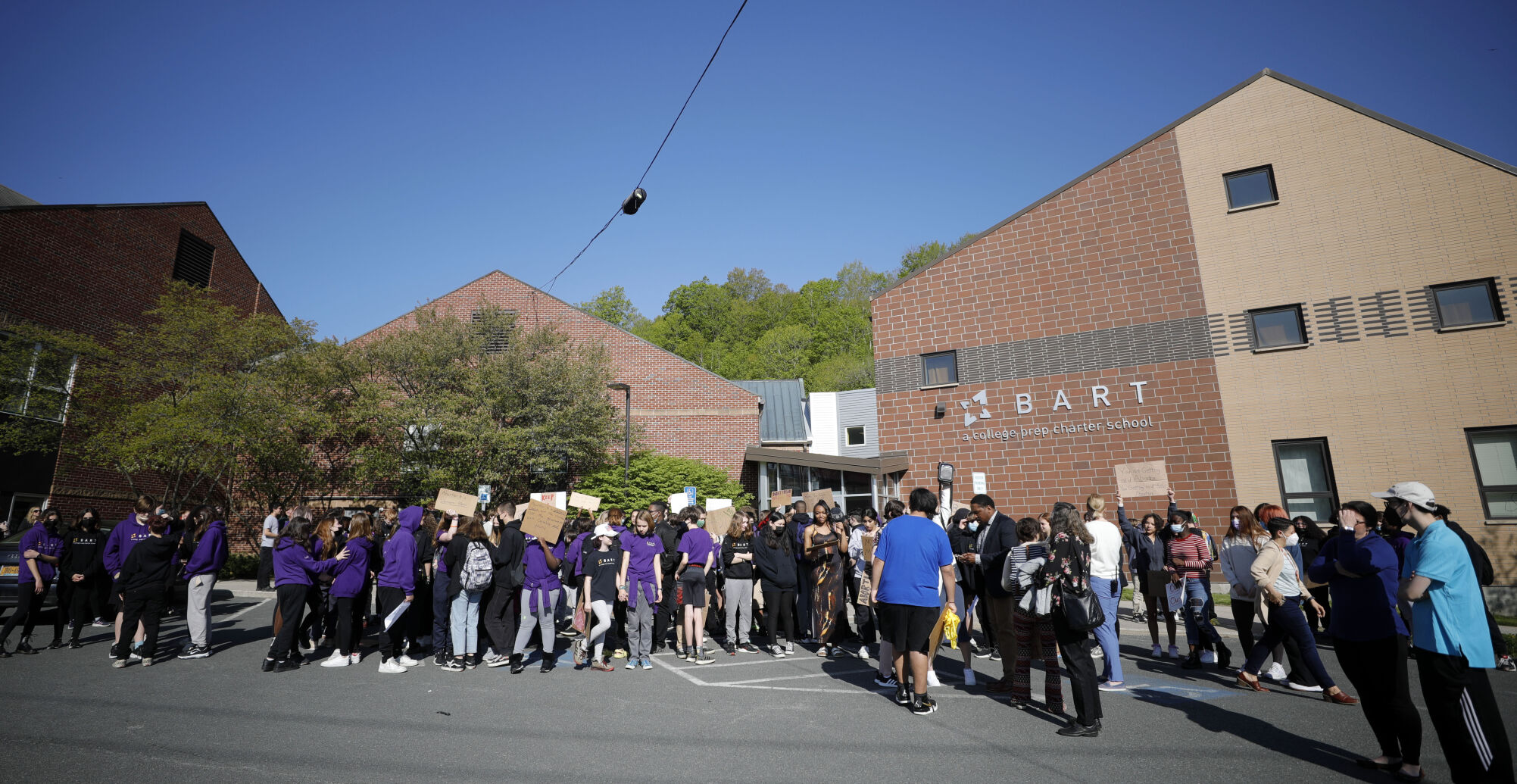 bart charter student walkout over abortion rights